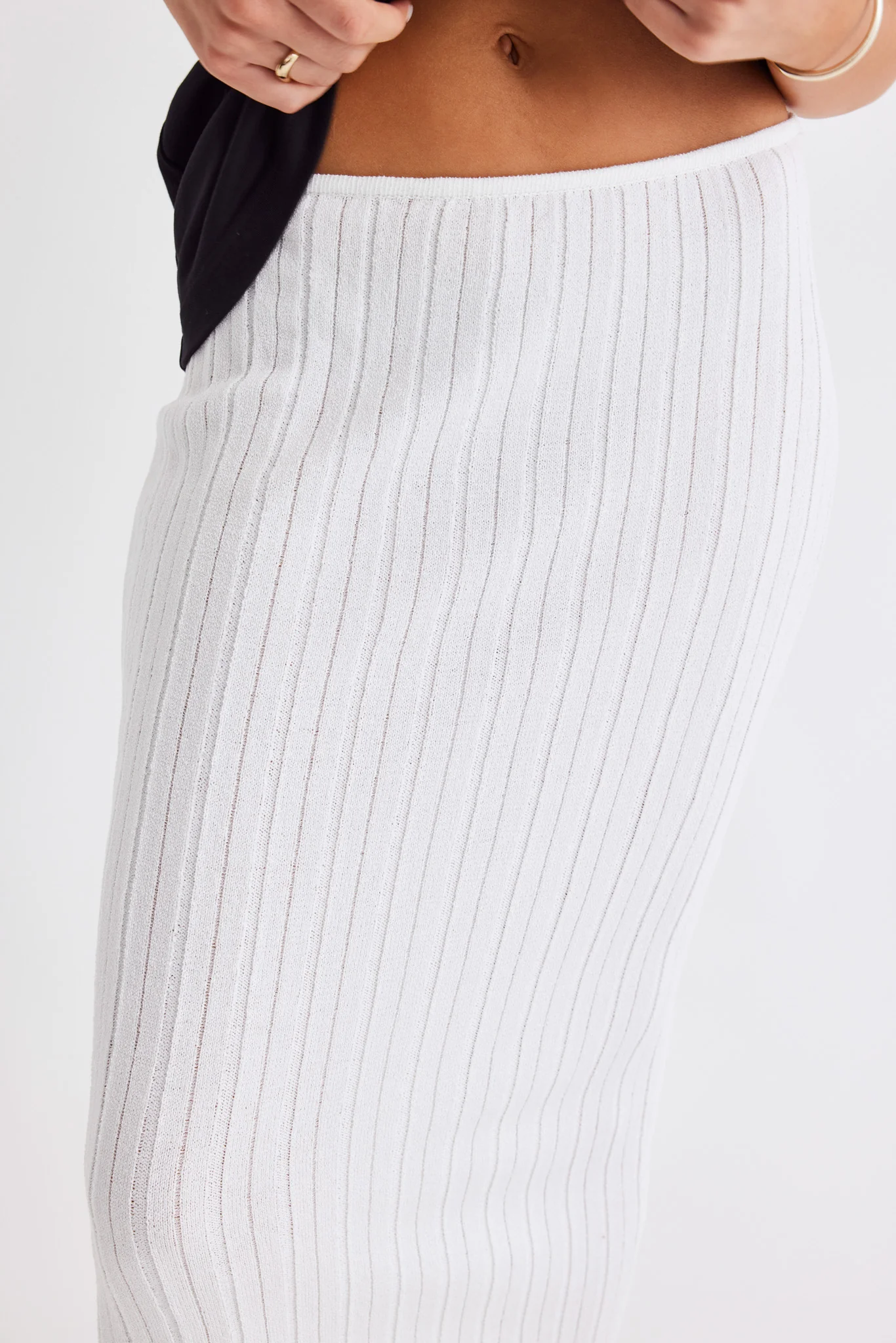 BAHA RIBBED SKIRT - Image 9