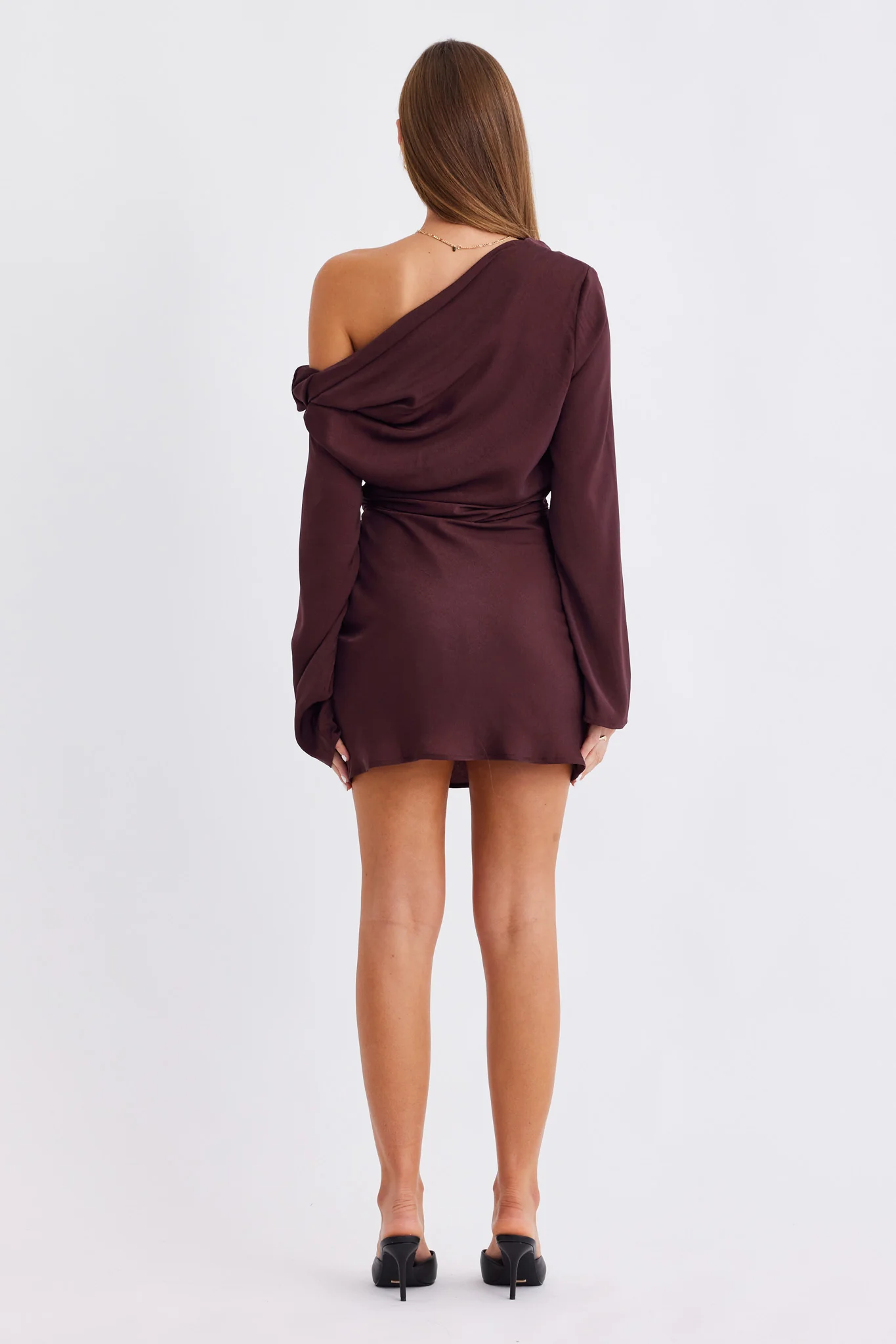 CALISSA LONG SLEEVE MINI DRESS - Image 5